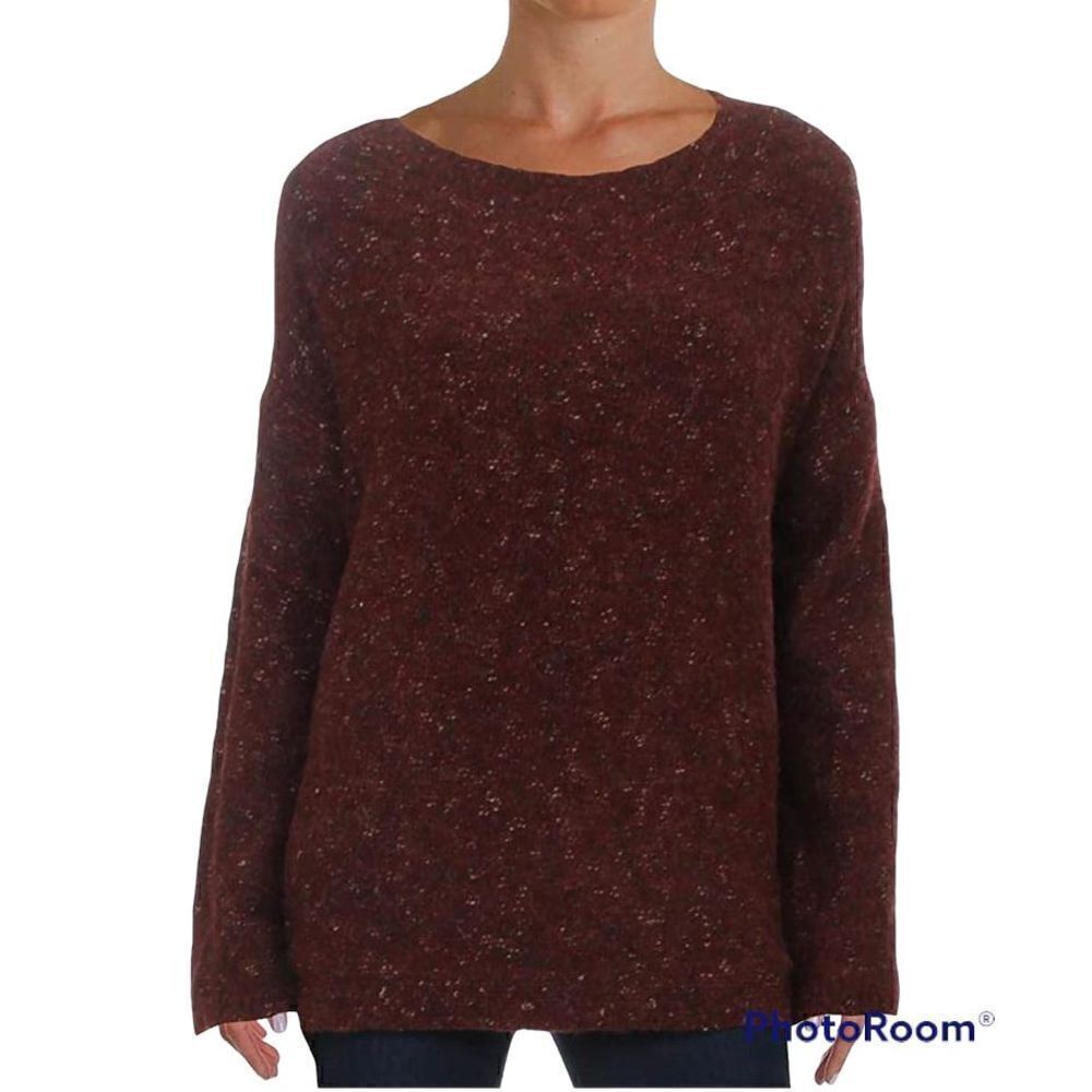 Max Studio Mélange Side Tie Sweater